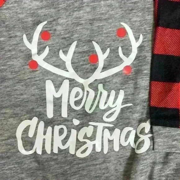 Matching Christmas Jammies | 3-6 Month Christmas Jammies | Twin Bundle! - Picture 4 of 6